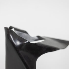 Jean Campa, Abstract Patinated Iron Sculpture, 1980s