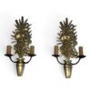 Pair of Bronze and Wrought Iron Sconces- Styylish