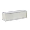 Maison Jansen Rectangular Brushed Aluminum Planter- Styylish