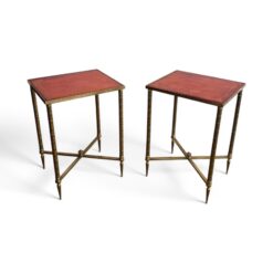 Pair of Maison Jansen Side Tables- Styylish