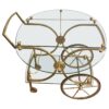 Neoclassical Brass Drinks Trolley- Styylish