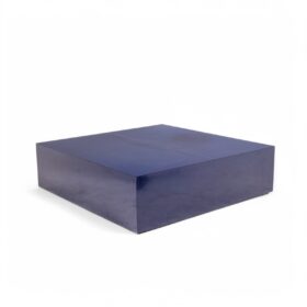 Maison Jansen Blue Melamine Coffee Table, 1970