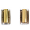 Maison Jansen Pair of Geometric Sconces- Styylish