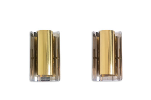 Maison Jansen Pair of Geometric Sconces- Styylish