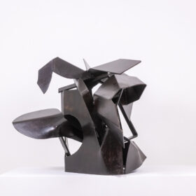 Jean Campa Polished Metal Sculpture, 2001