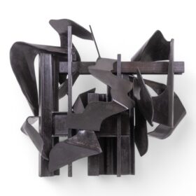 Jean Campa, Patinated Metal Sculpture, 1995