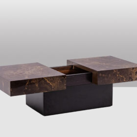 Maison Jansen-Style Coffee Table Bar | French, 1970s