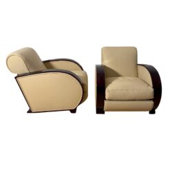 Pair of Art Deco Club Chairs- Styylish