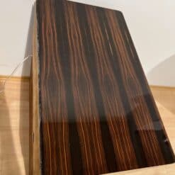Small Art Deco Bar Cabinet, Macassar Veneer, France, circa 1930 - Image 12