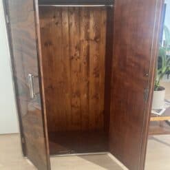 Bauhaus Armoire, Palisander Optic, Steeltube and Chrome, Germany circa 1930 - Image 13