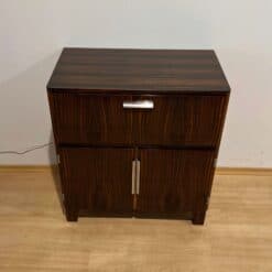 Small Art Deco Bar Cabinet, Macassar Veneer, France, circa 1930 - Image 13