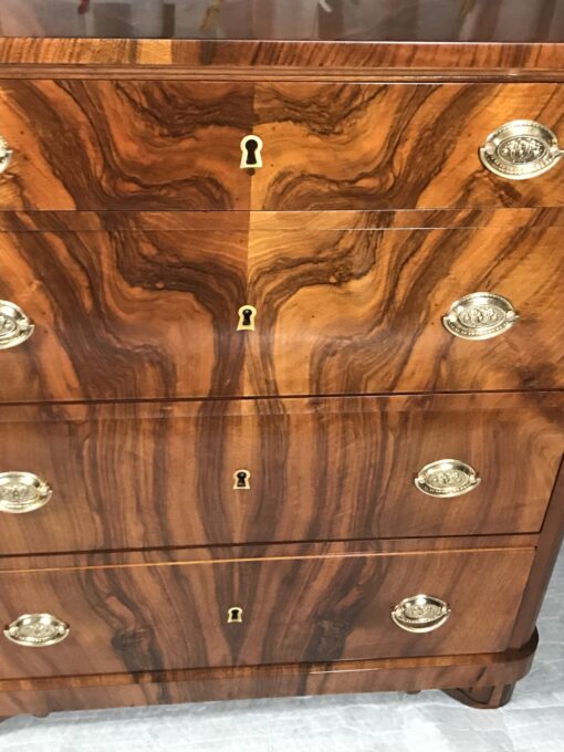 Small Biedermeier chest of Drawers - Front View - Styylish