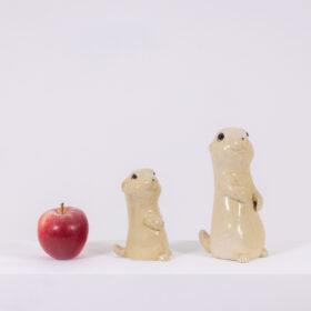 Valérie Courtet Ceramic Prairie Dog Statue, Contemporary Work