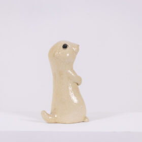 Valérie Courtet Ceramic Prairie Dog Statue, Contemporary Work