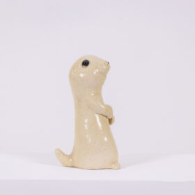 Valérie Courtet Ceramic Prairie Dog Statue, Contemporary Work