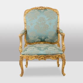 Louis XV Style Gilded Furniture Living Room Set, Circa 1880