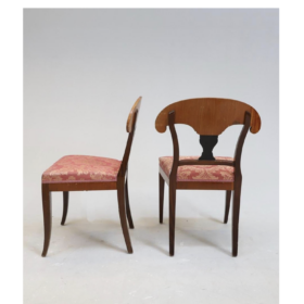 Set of 6 Swedish Biedermeier Dining Chairs, 19th century