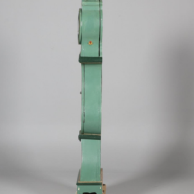 Early 1800s Swedish Mora Clock, Green