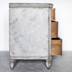 Swedish Gustavian Painted Chest of Drawers, 1870's