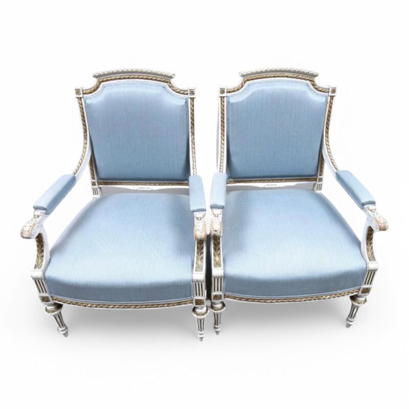 Swedish Gustavian Armchairs - Styylish
