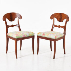 Swedish Biedermeier Dining Chairs, 19th c.