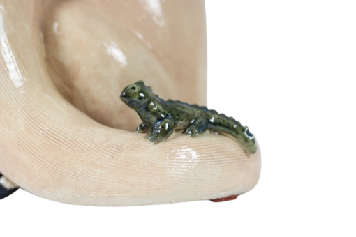 Enameled Stoneware Fennec - Lizard - Styylish