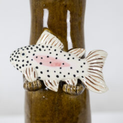 Stoneware Otter Sculpture - Middle Profile - Styylish