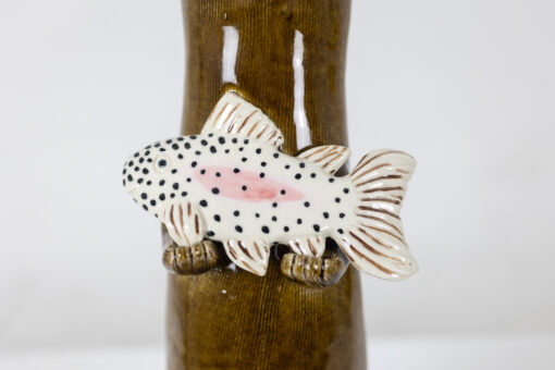 Stoneware Otter Sculpture - Middle Profile - Styylish