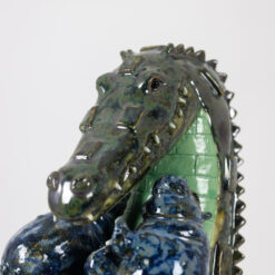 Crocodile Hippos Sculpture - Face - Styylish