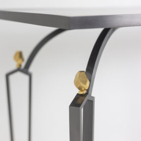 Pair of “R. Dubois” Model Console Tables – Artisan Craftsmanship