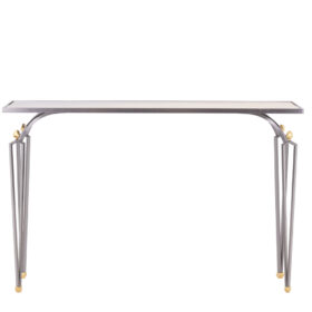 Pair of “R. Dubois” Model Console Tables – Artisan Craftsmanship