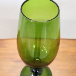 Art Glass Green Vase - Front - Styylish