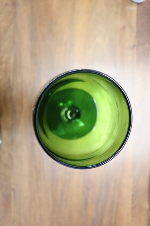 Art Glass Green Vase - Interior - Styylish
