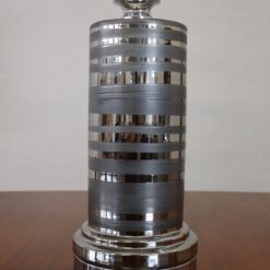 Chromed Metal Table Lamp - Chrome Middle - Styylish