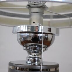 Chromed Metal Table Lamp - Chrome Detail - Styylish