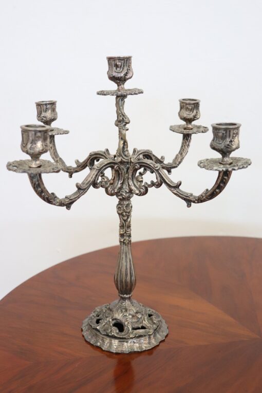 Italian Silver Candlesticks - Full Detail - Styylish