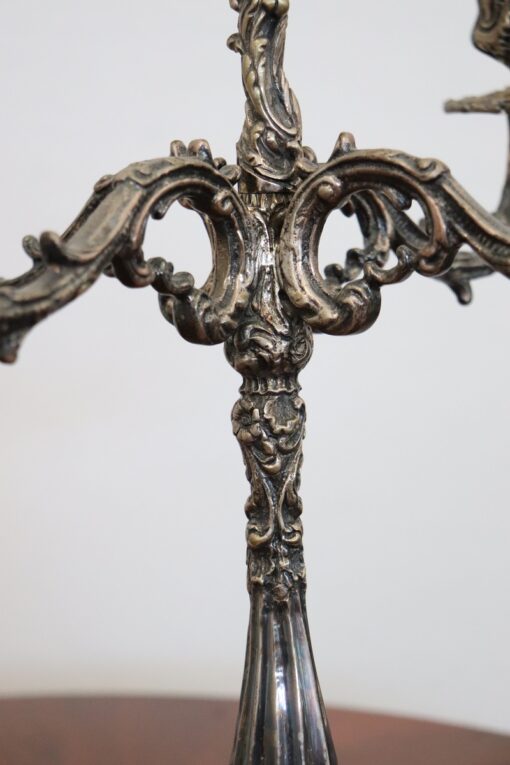 Italian Silver Candlesticks - Middle Detail - Styylish