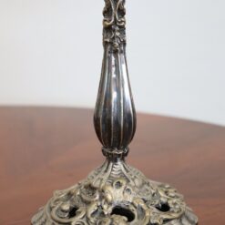 Italian Silver Candlesticks - Base Detail - Styylish