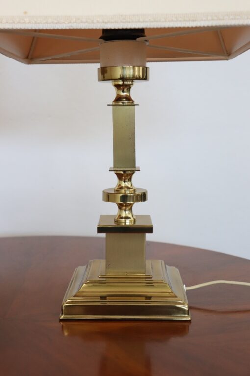 Golden Bedside Lamps - Cord Detail - Styylish