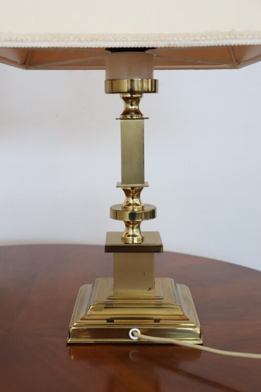 Golden Bedside Lamps - Geometric Gold Detail - Styylish