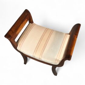 Biedermeier Gondola Stool, 1830