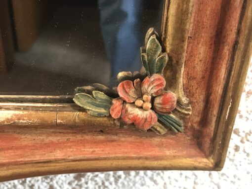 Pair of Baroque Style Pier Mirrors - flower - Styylish