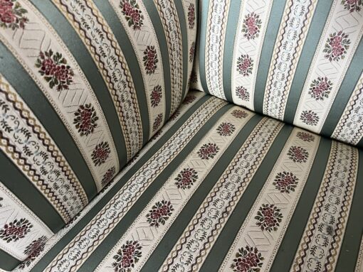 Biedermeier Cherrywood Sofa - closeup seat - Styylish