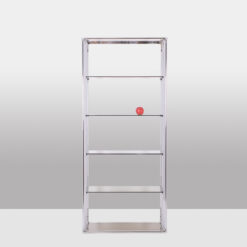 Smoked Glass Shelves - Staged - Styylish