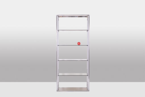 Smoked Glass Shelves - Staged - Styylish