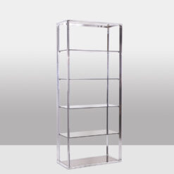 Smoked Glass Shelves - Full Side Detail - Styylish