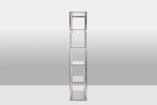 Smoked Glass Shelves - Side Detail - Styylish