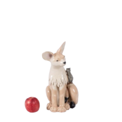 Enameled Stoneware Fennec - Staged - Styylish