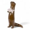 Stoneware Otter Sculpture - Styylish