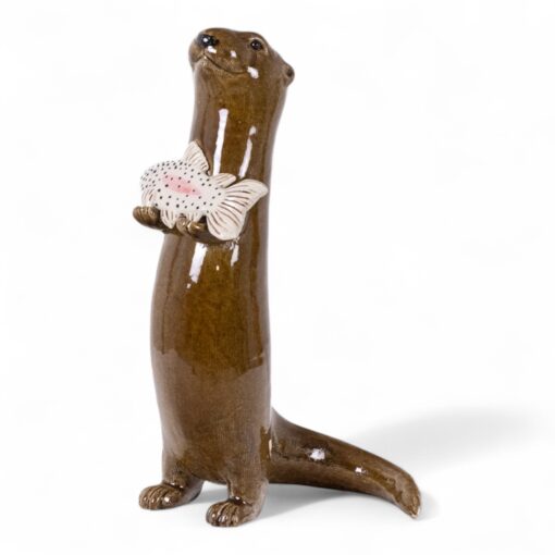 Stoneware Otter Sculpture - Styylish